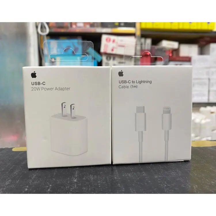 Aple 20w usb c power adapter charger 1M type c charging cable for iPhne 13 13 pro 13 pro max 12 Pro max - Oshi.pk - Buy & Sell Online