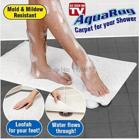 Aqua Rug – Non Slip Bathroom Shower Carpet Bath Mat - Oshi.pk - Buy & Sell Online