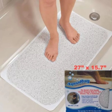 Aqua Rug – Non Slip Bathroom Shower Carpet Bath Mat - Oshi.pk - Buy & Sell Online