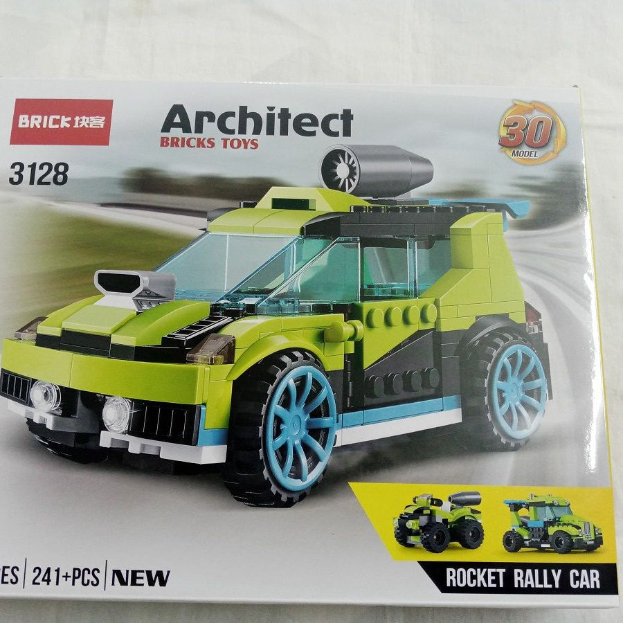 Architect Bricks Toys- 30 models- Rocket Rally Cars- 241+ pcs - Oshi.pk - Buy & Sell Online