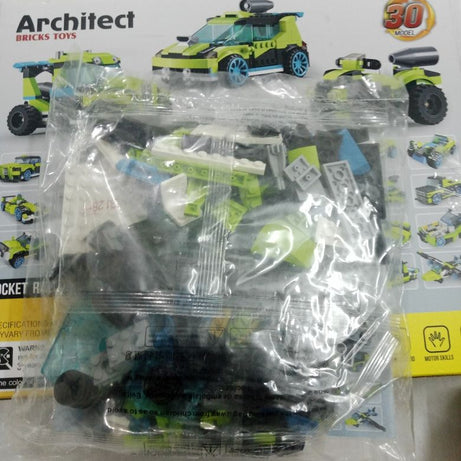 Architect Bricks Toys- 30 models- Rocket Rally Cars- 241+ pcs - Oshi.pk - Buy & Sell Online