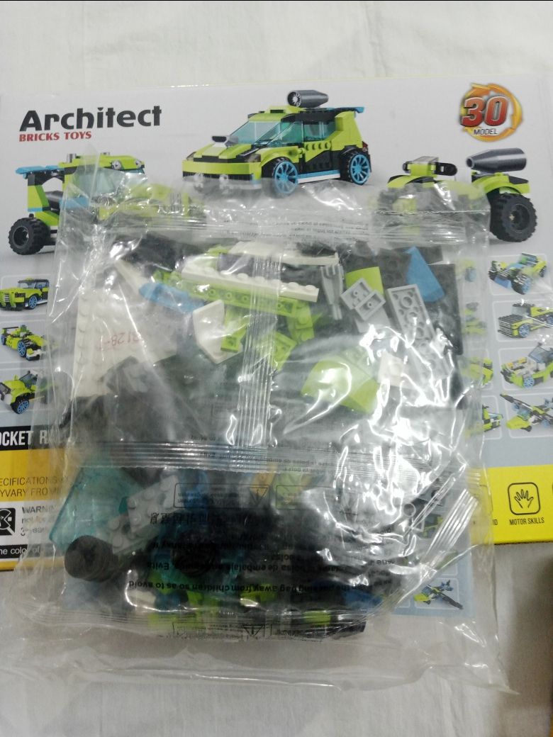 Architect Bricks Toys- 30 models- Rocket Rally Cars- 241+ pcs - Oshi.pk - Buy & Sell Online