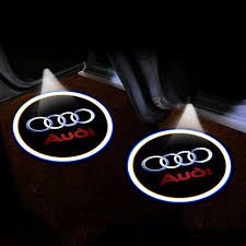 Audi Car Door Shadow LED Logo Projector 1 Pair - Oshi.pk - Buy & Sell Online