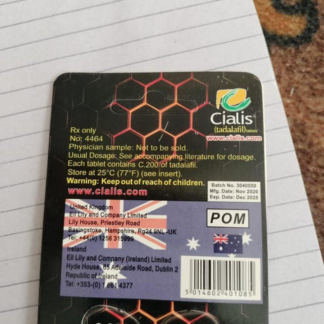 Authentic Cialis C200 Black 2 Tablets Card Made In UK - Oshi.pk - Buy & Sell Online