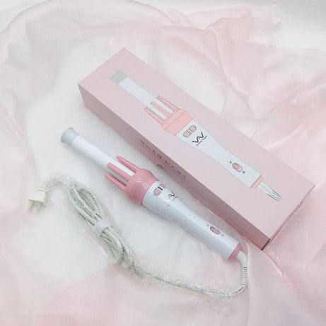 Automatic Curly Hair Stick Hair Curler Fast Styling in 5 Min Ceramic Heating Tube Nourish Hair with Plant Protein Coating Rotating Curler - Oshi.pk - Buy & Sell Online
