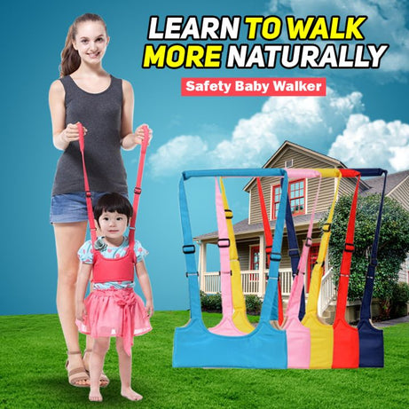Baby Belt Walker Baby Walking Harness Handheld Baby Walker, Adjustable Toddler Walking Assistant Walking Helper for Infant Child, Breathable Stand Up - Oshi.pk - Buy & Sell Online