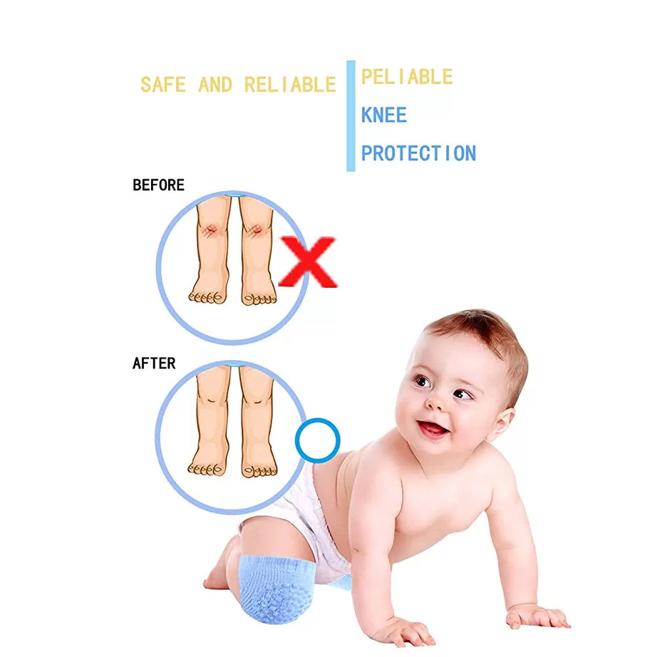 Baby Crawling Pads Anti-Slip Knee Protect Baby’s Knee - Oshi.pk - Buy & Sell Online