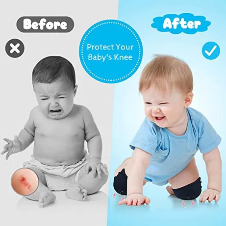 Baby Crawling Pads Anti-Slip Knee Protect Baby’s Knee - Oshi.pk - Buy & Sell Online