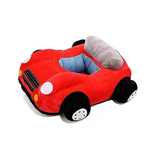 Baby Learning Seat Children's Sofa Backrest Chair Stuffed Car Shaped Plush Toy - Oshi.pk - Buy & Sell Online