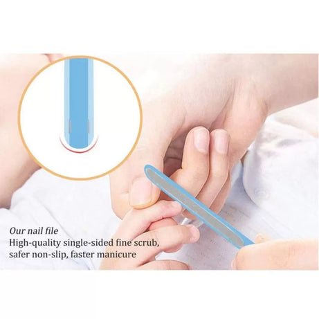 Baby Manicure Kit, 4-in-1 Baby Nail Care Set, Safe Baby Nail Clipper, Scissor, File & Tweezer, Baby Nail Care Kit for Newborn, Infant & Toddler - Oshi.pk - Buy & Sell Online