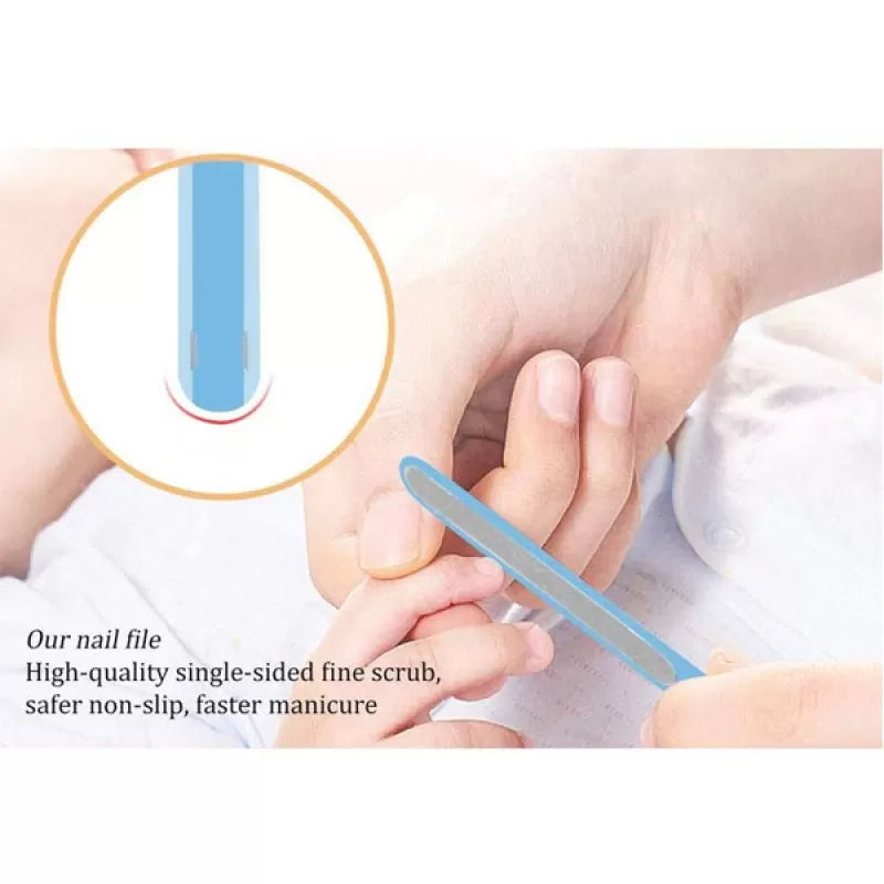 Baby Manicure Kit, 4-in-1 Baby Nail Care Set, Safe Baby Nail Clipper, Scissor, File & Tweezer, Baby Nail Care Kit for Newborn, Infant & Toddler - Oshi.pk - Buy & Sell Online
