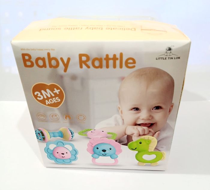 Baby Rattle Set - 5Pcs Set - High Quality - Oshi.pk - Buy & Sell Online