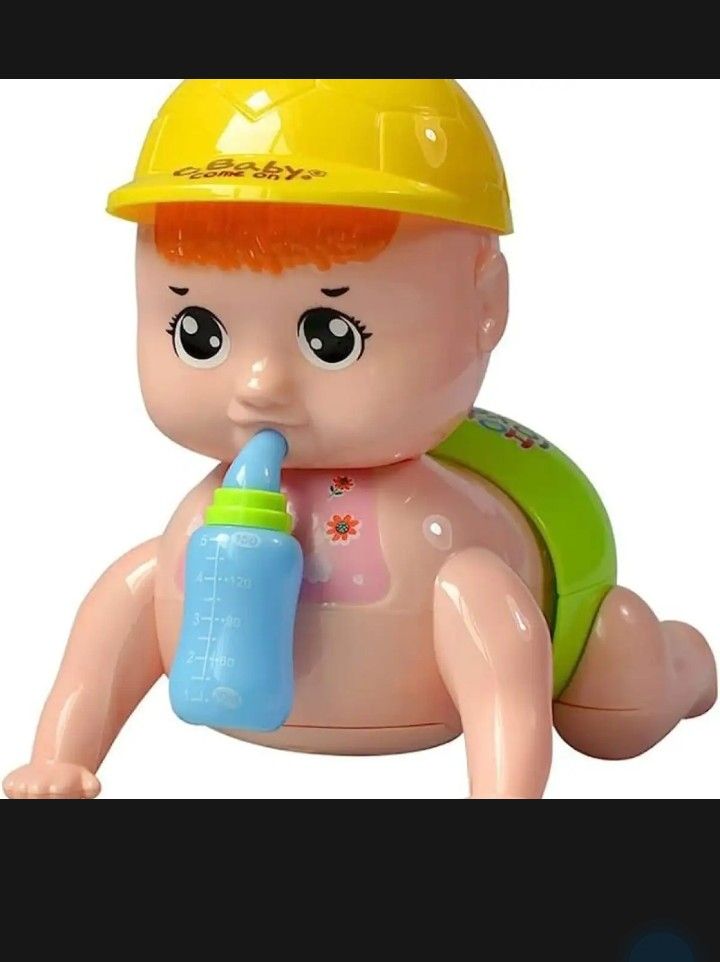 Baby's Friends Cute Naughty Crawling And Flashing 3D Lights Toy For Kids - Oshi.pk - Buy & Sell Online
