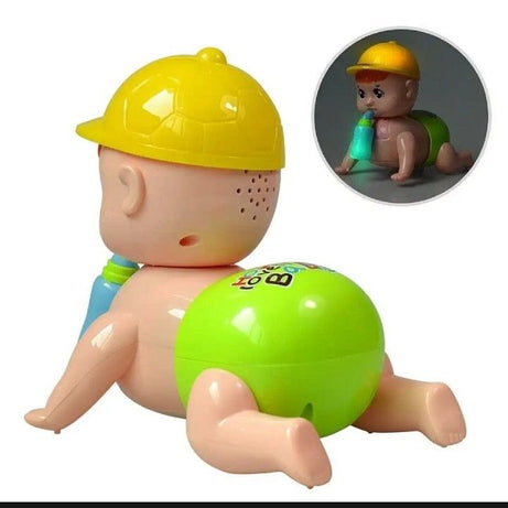 Baby's Friends Cute Naughty Crawling And Flashing 3D Lights Toy For Kids - Oshi.pk - Buy & Sell Online