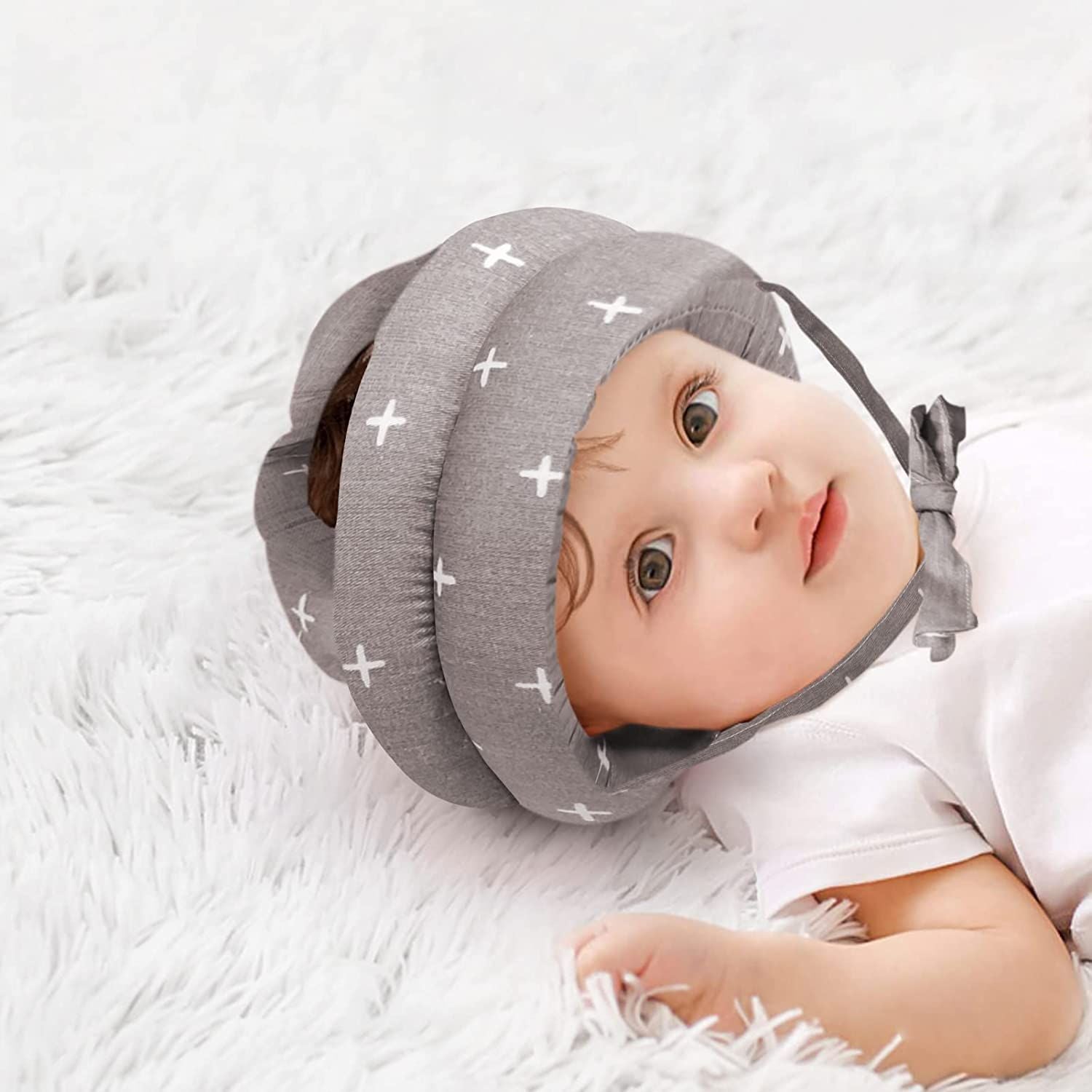 Baby Safety Helmet Child Head Protection Cap, Baby Hat Protector Toddler Children Crawling Walking Safety Helmet, Kids Bumper Protect Cushion - Oshi.pk - Buy & Sell Online