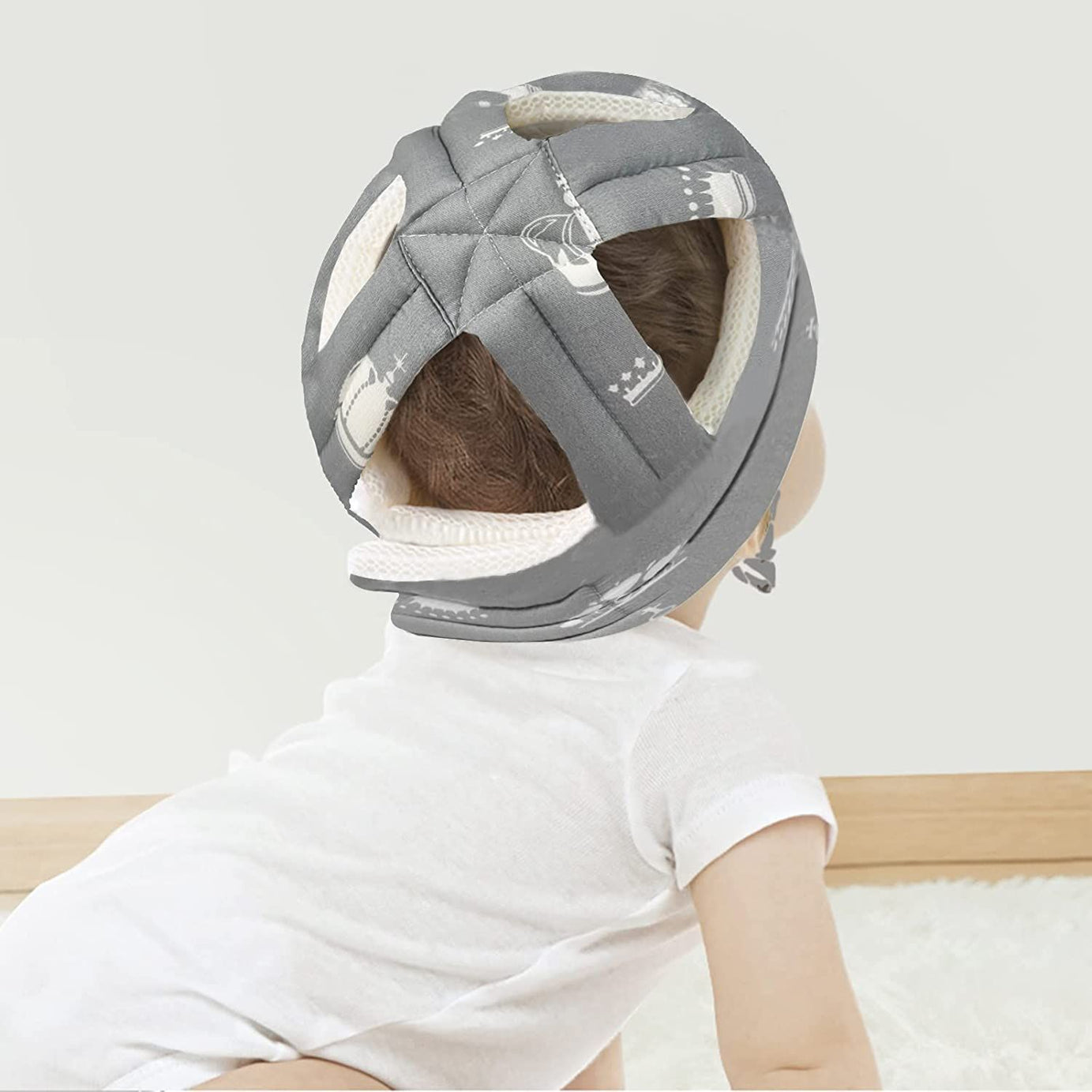 Baby Safety Helmet Child Head Protection Cap, Baby Hat Protector Toddler Children Crawling Walking Safety Helmet, Kids Bumper Protect Cushion - Oshi.pk - Buy & Sell Online