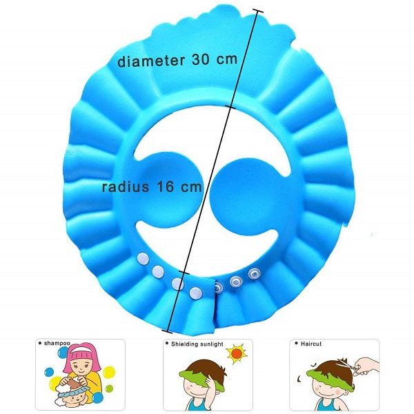 Baby Shower Cap Bathing Cap - Oshi.pk - Buy & Sell Online