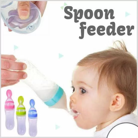 Silicone Baby Spoon Feeder