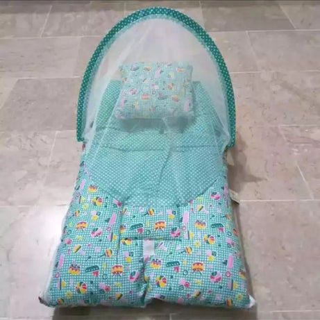 Baby Sleeping bag with Mosquito net, net Safety Baby Crib 0-1 Year Infant Portable Folding Baby Cots Foldable Crib Net Infant Baby Sleeping Bag - baby - Oshi.pk - Buy & Sell Online