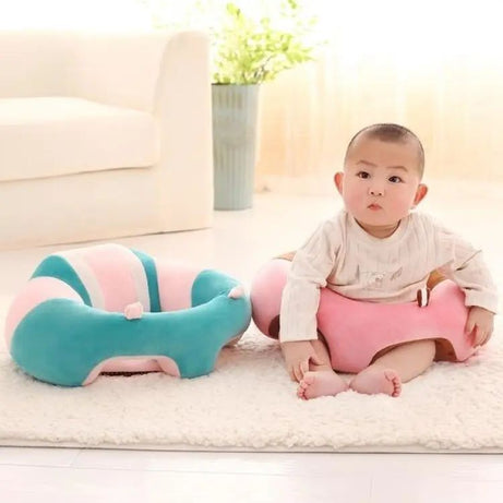 Baby Support Seat Plush Soft Baby Sofa Infant Learning To Sit Chair Soft Comfortable Baby Sofa For Baby - Oshi.pk - Buy & Sell Online