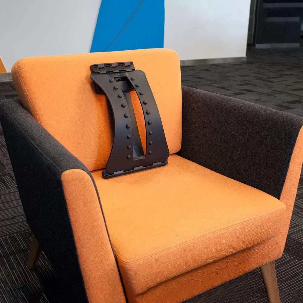 Back Massage Back Support Chiropractic Magic Back Stretcher Lower Lumbar Massage Support Spine Lower Pain Relief Posture Corrector Back Massager