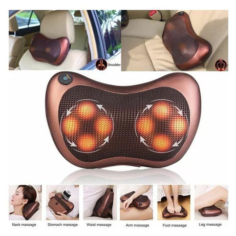 Back Neck Massager -Kneading Massage Pillow - Oshi.pk - Buy & Sell Online