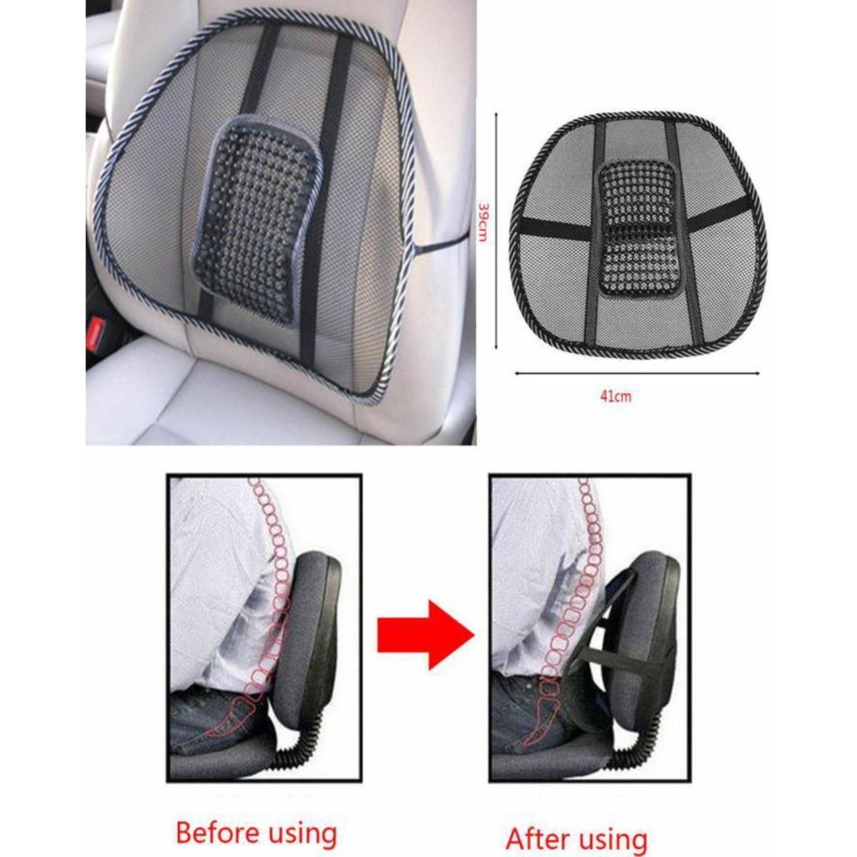 Back Support Massage Cushion For Car & home Seats - Oshi.pk - Buy & Sell Online