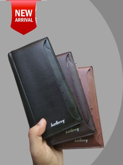 Baellerry Men's Bifold Wallet PU Leather With Card Holder Multi-Function Business Money Clip Wallets for Men - Oshi.pk - Buy & Sell Online