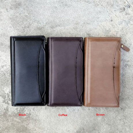 Baellerry Men's Bifold Wallet PU Leather With Card Holder Multi-Function Business Money Clip Wallets for Men - Oshi.pk - Buy & Sell Online