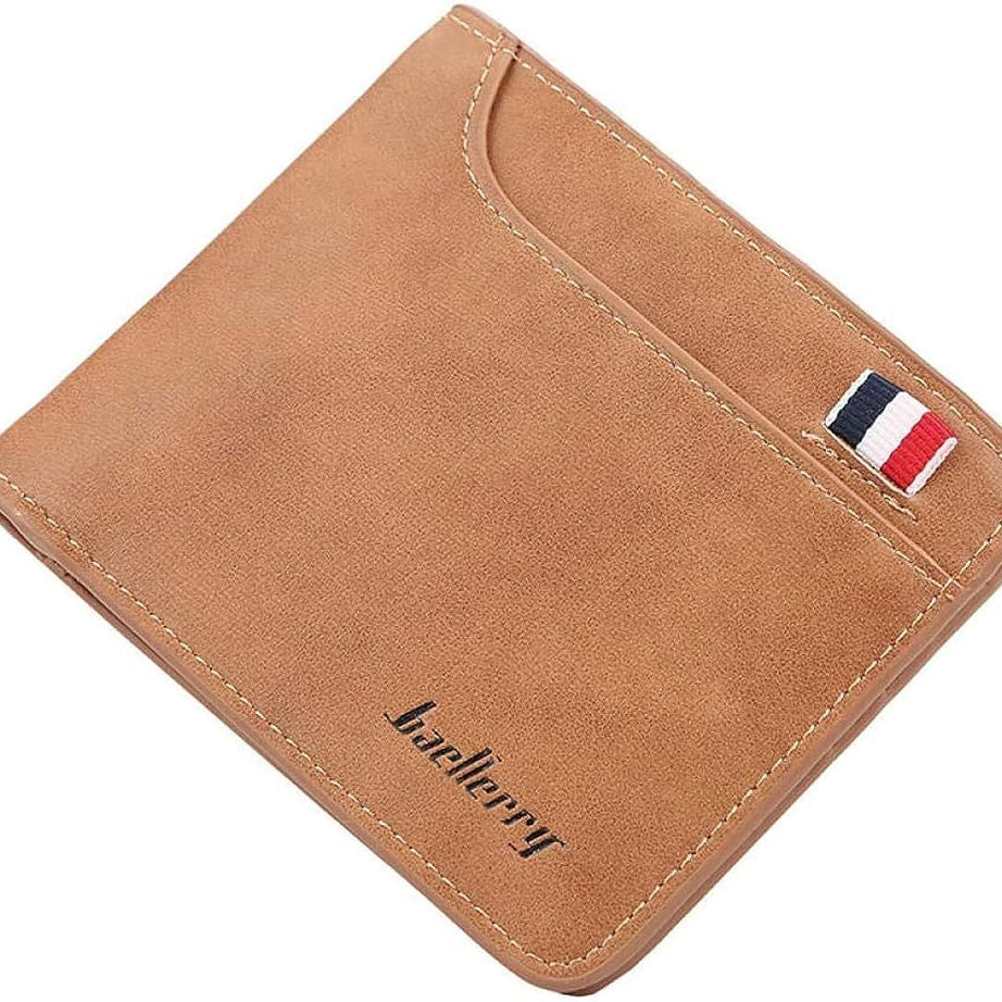 Baellerry Multi Functional Fashion Minimalist Multi Card Position Short Zipper Pu Leather Man Wallets - Oshi.pk - Buy & Sell Online