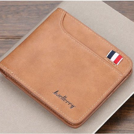Baellerry Multi Functional Fashion Minimalist Multi Card Position Short Zipper Pu Leather Man Wallets - Oshi.pk - Buy & Sell Online