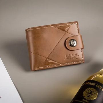 Balebaily PU Leather Wallet Short Multi-Card Purse Fashion Casual Trifold Wallet For Men's - Oshi.pk - Buy & Sell Online