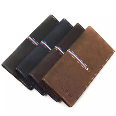 Balisi PU Leather Long Wallet For Men Slim Money Card Holder Mobile Wallets - Oshi.pk - Buy & Sell Online