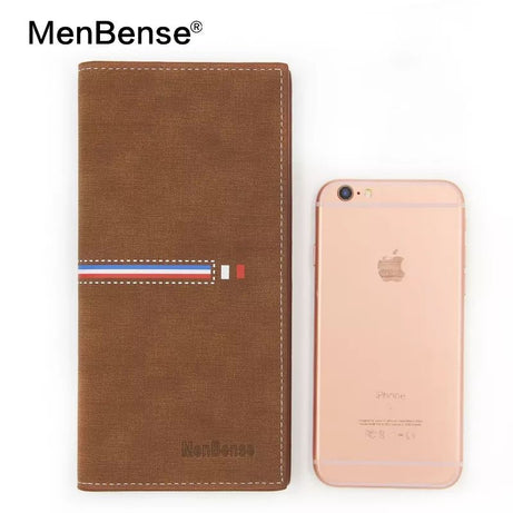 Balisi PU Leather Long Wallet For Men Slim Money Card Holder Mobile Wallets - Oshi.pk - Buy & Sell Online