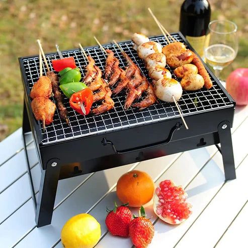 Barbecue Grill Portable Book Style - Oshi.pk - Buy & Sell Online