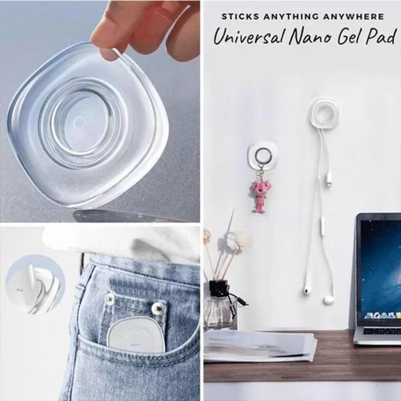 Baseus Magic Stickers Gel Pad For Phone Car (4-Pcs) - Oshi.pk - Buy & Sell Online