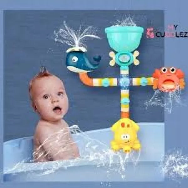 Bath Toys Waterfall Bath Wall Bathtub Toys for Baby Toddler Kids - Oshi.pk - Buy & Sell Online
