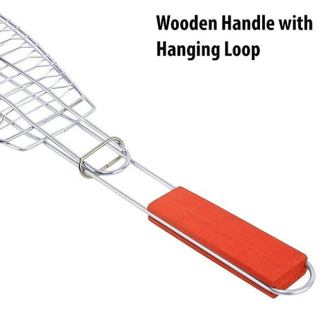 BBQ Barbeque Fish Grill Net Basket - Oshi.pk - Buy & Sell Online