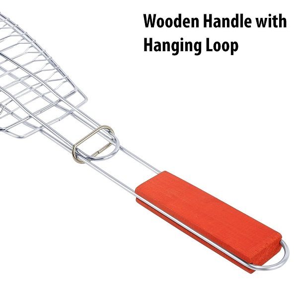 BBQ Barbeque Fish Grill Net Basket - Oshi.pk - Buy & Sell Online