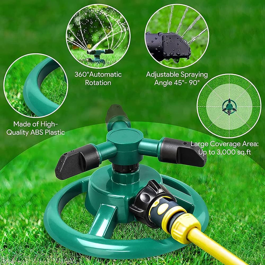 Garden Sprinker 360 Degree Rotated Shower - Oshi.pk - Buy & Sell Online
