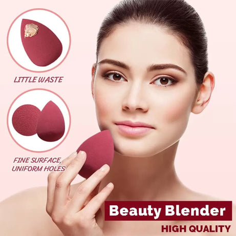 Beauty Blenders Makeup Sponge Set Foundation Blending Beauty Blenders Flawless for Liquid Cream and Powder Multi-colored Makeup Beauty Blenders - Oshi.pk - Buy & Sell Online