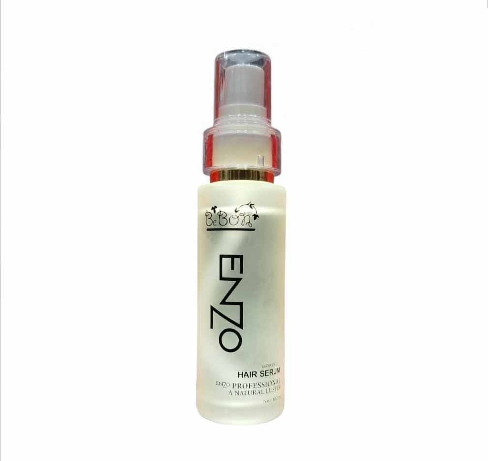 Bebon Enzo Keratin Hair Serum With Heat Protein A Natural Luster - 100ml - Oshi.pk - Buy & Sell Online