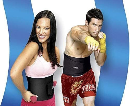 Belly Burner Weight Loss Belt, Black, One-Size Fits All - Oshi.pk - Buy & Sell Online