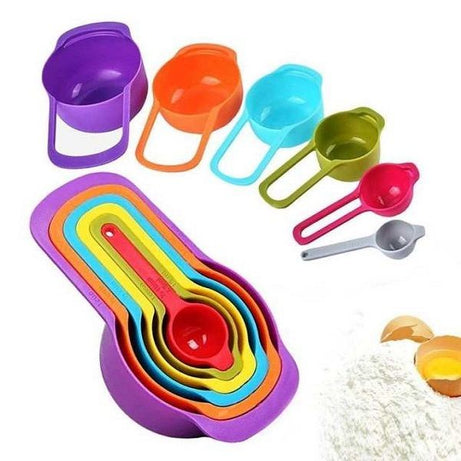 Best Baking Deal 6pcsMeasuring Spoons Set +12pcs Cake Decorating set+ Silicone Brush Spatula Set - Oshi.pk - Buy & Sell Online