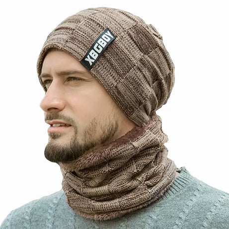 Best Quality Winter Warm Woolen Cap with Collar For Men/Boys - Oshi.pk - Buy & Sell Online