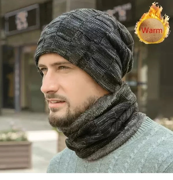 Best Quality Winter Warm Woolen Cap with Collar For Men/Boys - Oshi.pk - Buy & Sell Online