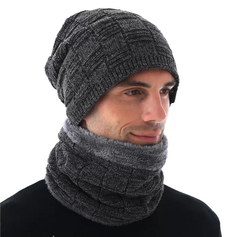 Best Quality Winter Warm Woolen Cap with Collar For Men/Boys - Oshi.pk - Buy & Sell Online