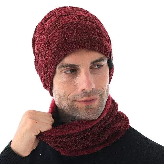 Best Quality Winter Warm Woolen Cap with Collar For Men/Boys - Oshi.pk - Buy & Sell Online