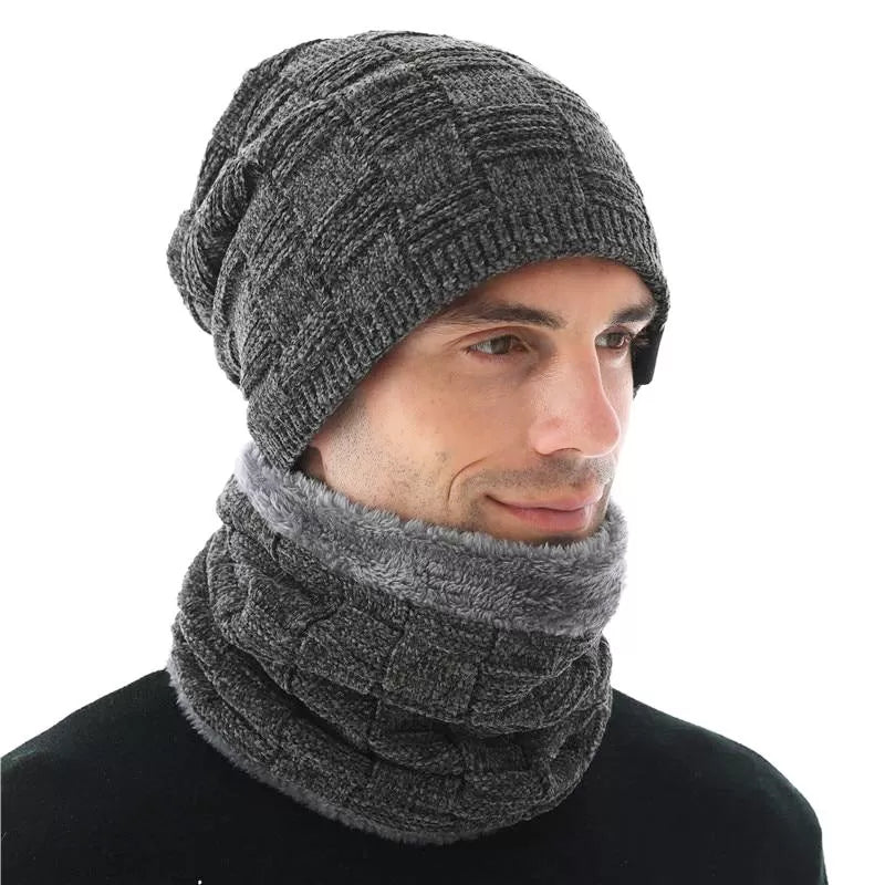 Best Quality Winter Warm Woolen Cap with Collar For Men/Boys - Oshi.pk - Buy & Sell Online