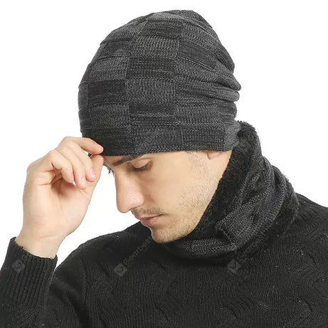 Best Quality Winter Warm Woolen Cap with Collar For Men/Boys - Oshi.pk - Buy & Sell Online